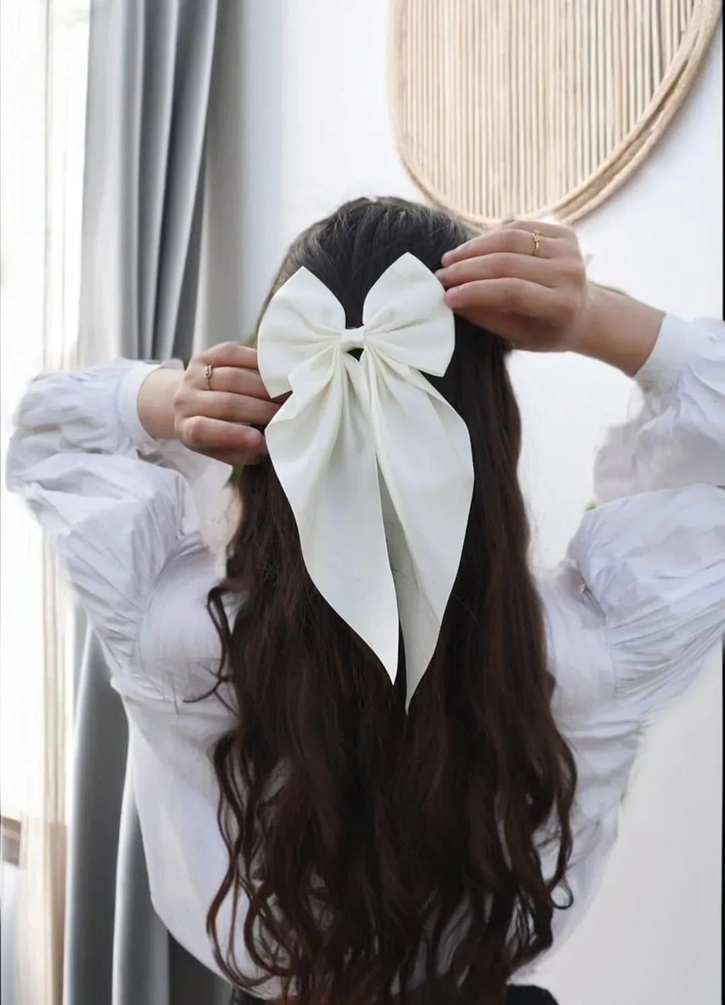 satin-bow-clips - Viexta