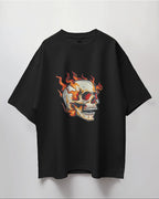 ghost-skull-on-fire-t-shirt