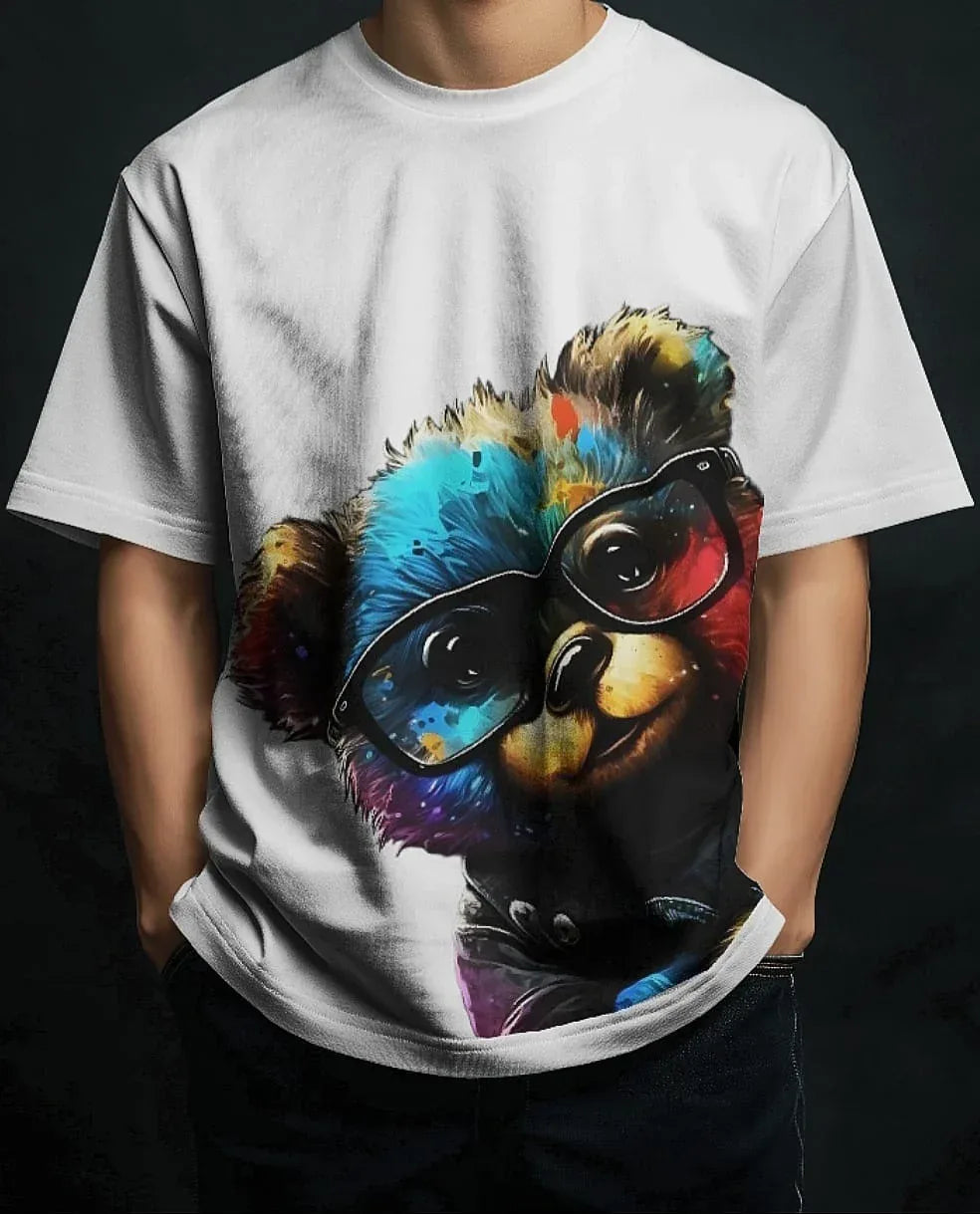 teddy-holi-print-tee - Viexta