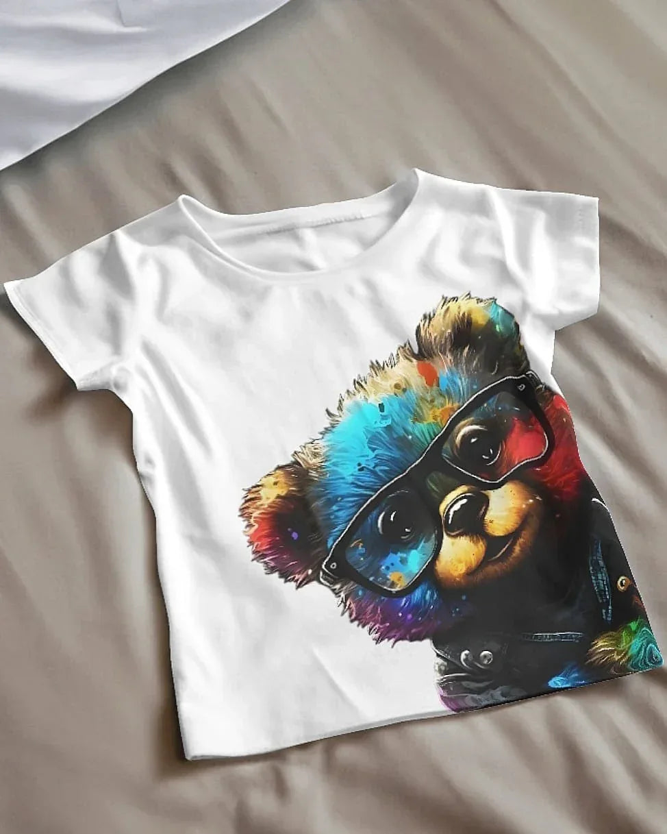 teddy-holi-print-tee - Viexta