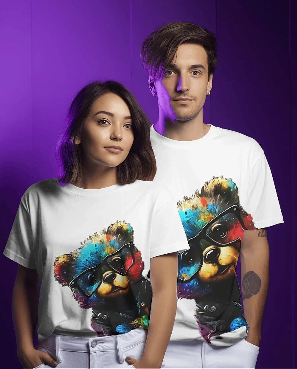 teddy-holi-print-tee - Viexta