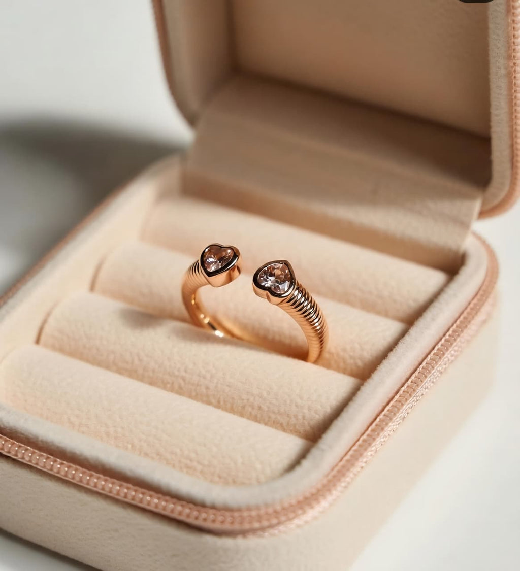 Pretty Heart Rings