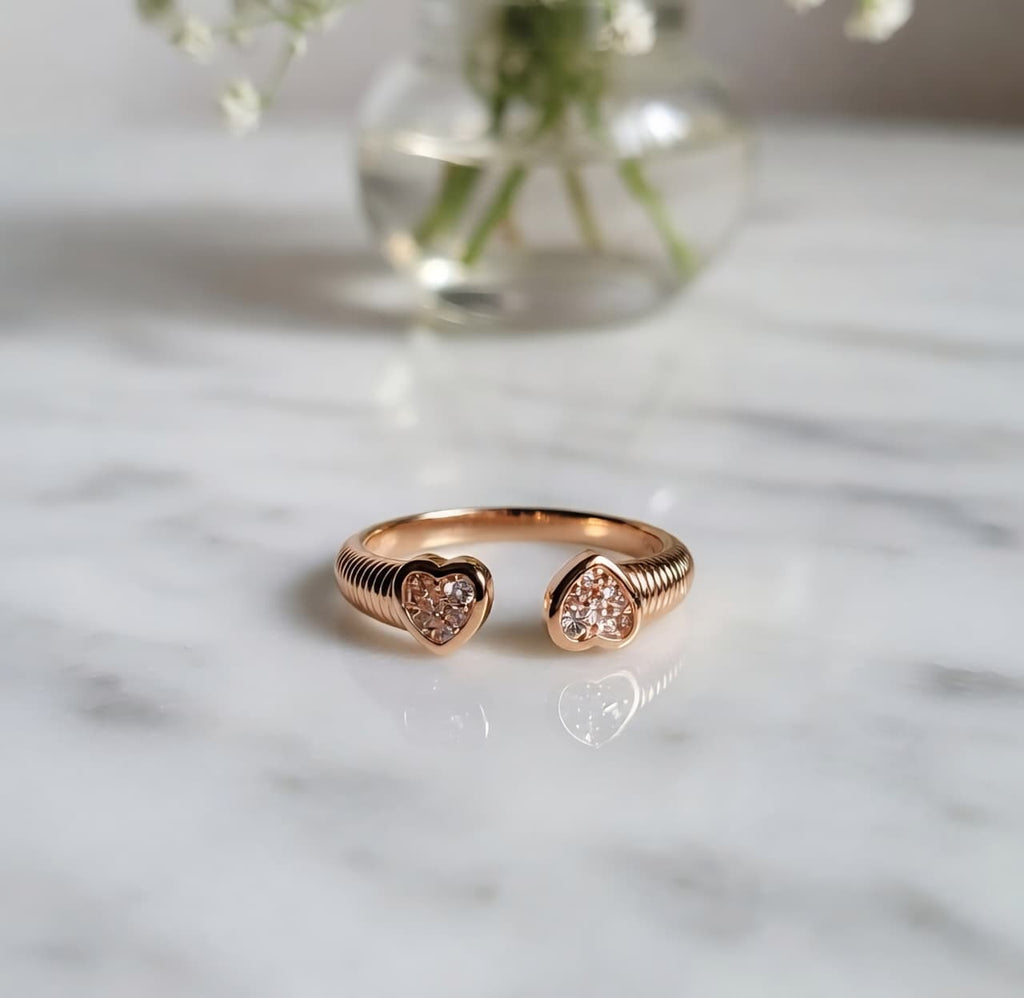 Pretty Heart Rings
