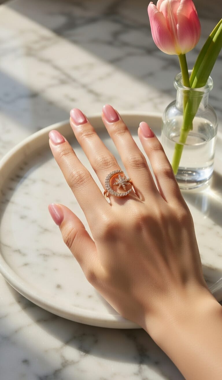 Crescent Moon Ring