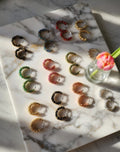 Shiny Small Hoops