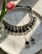 Choker Neckpiece with Earring set