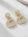 Zircon Circular C Earring