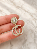 Zircon Circular C Earring