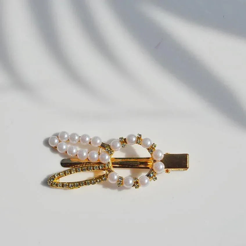 Korean Crystal Hair Clip - Viexta