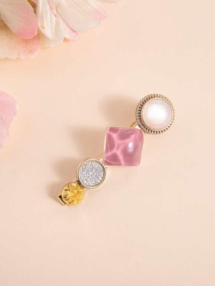 Korean Crystal Hair Clip - Viexta