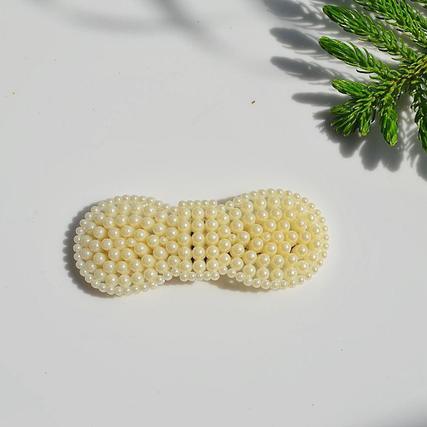 Faux Pearl HairClip - Viexta