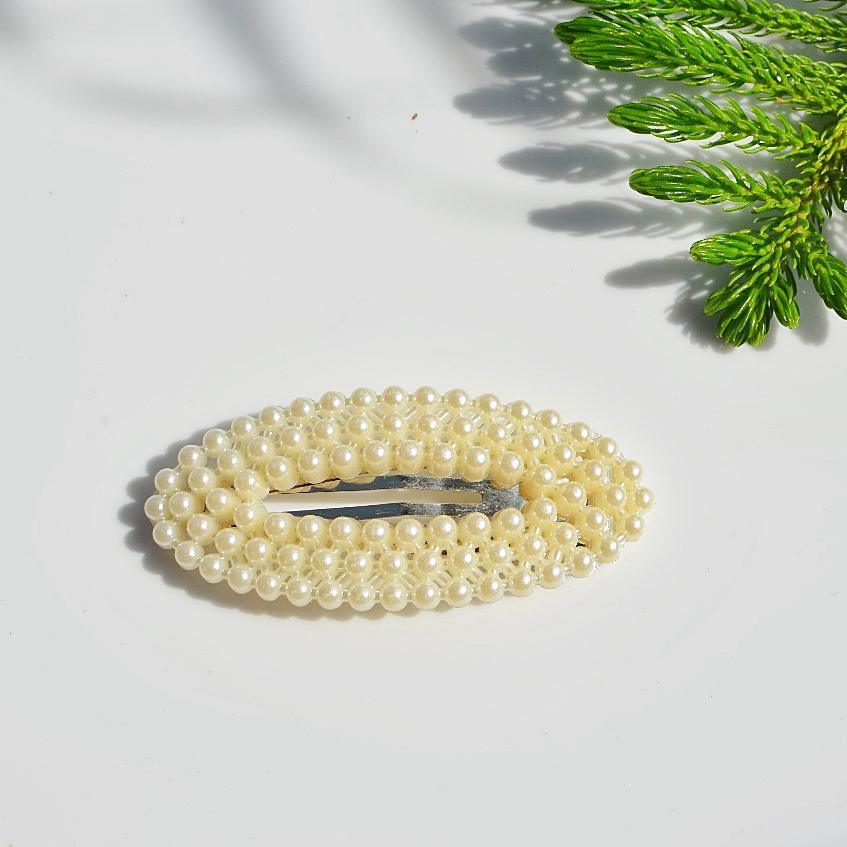 Faux Pearl HairClip - Viexta