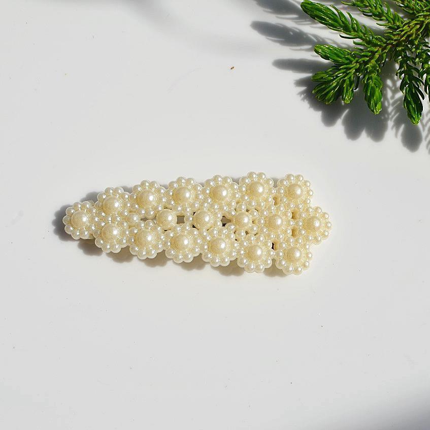 Faux Pearl HairClip - Viexta