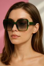Retro Fashion Outdoor Box Sunglasses