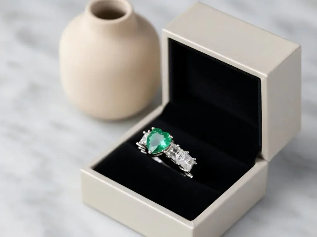 Dainty Heart-Shaped Ring