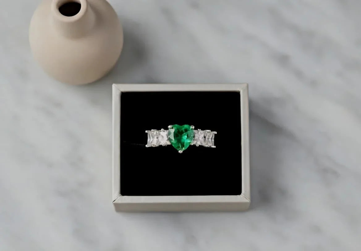 Dainty Heart-Shaped Ring
