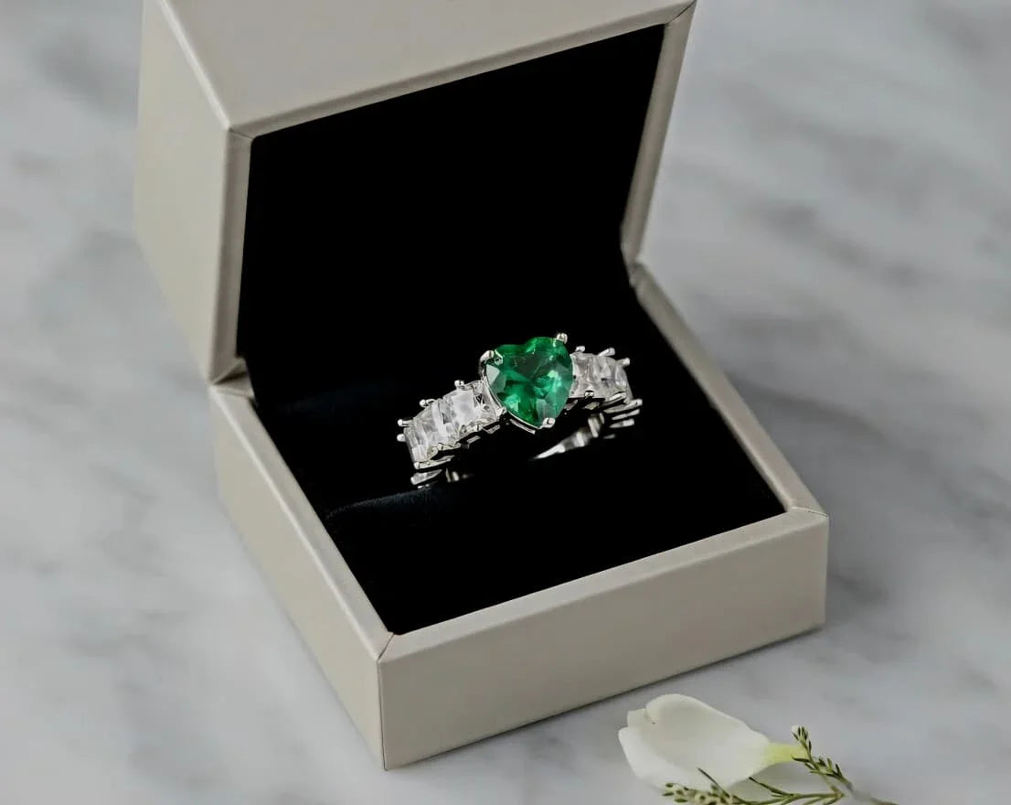 Dainty Heart-Shaped Ring