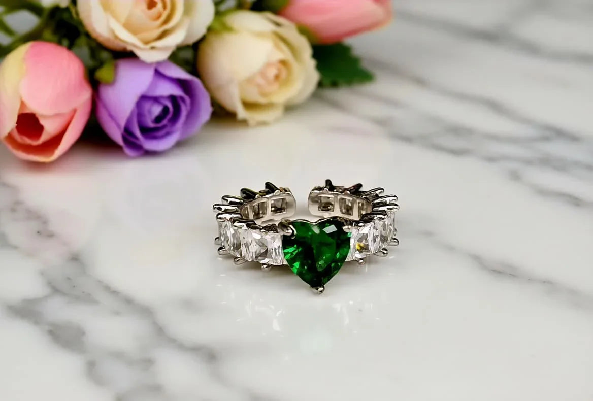 Dainty Heart-Shaped Ring