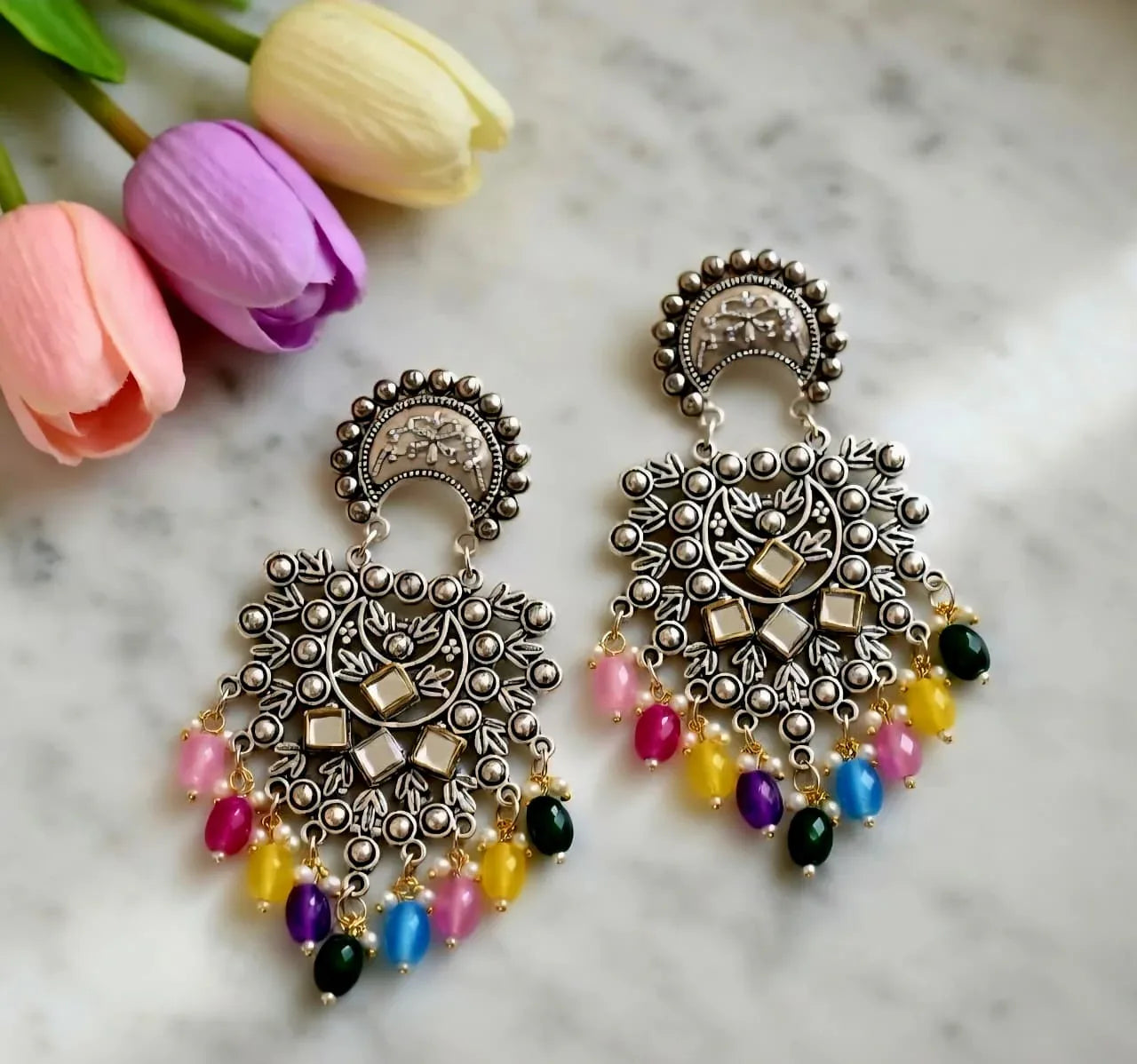 Multi-color Jhumka