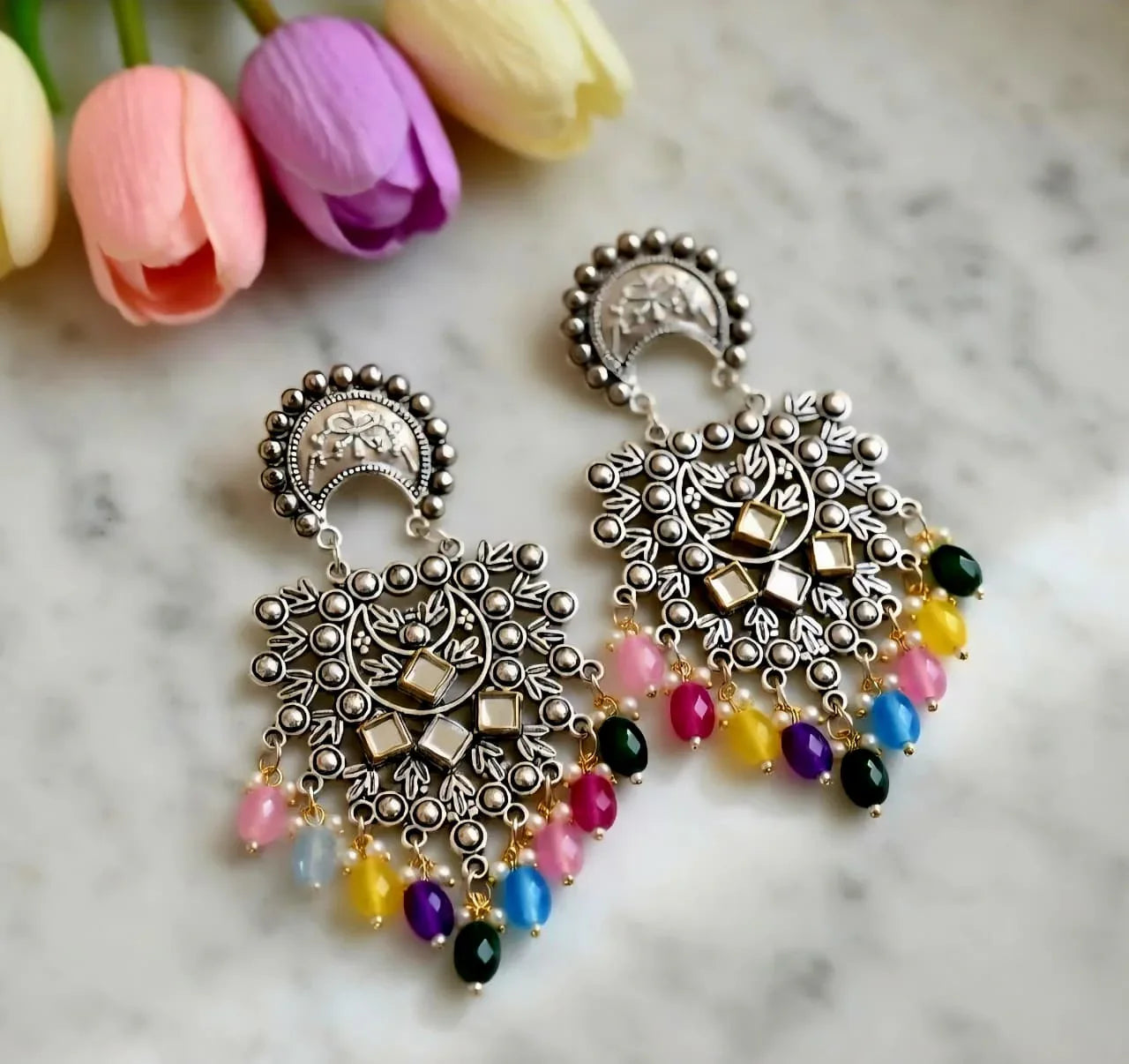 Multi-color Jhumka