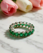Emerald Green Ring