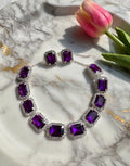 Ad Stone Neckpiece with Stud
