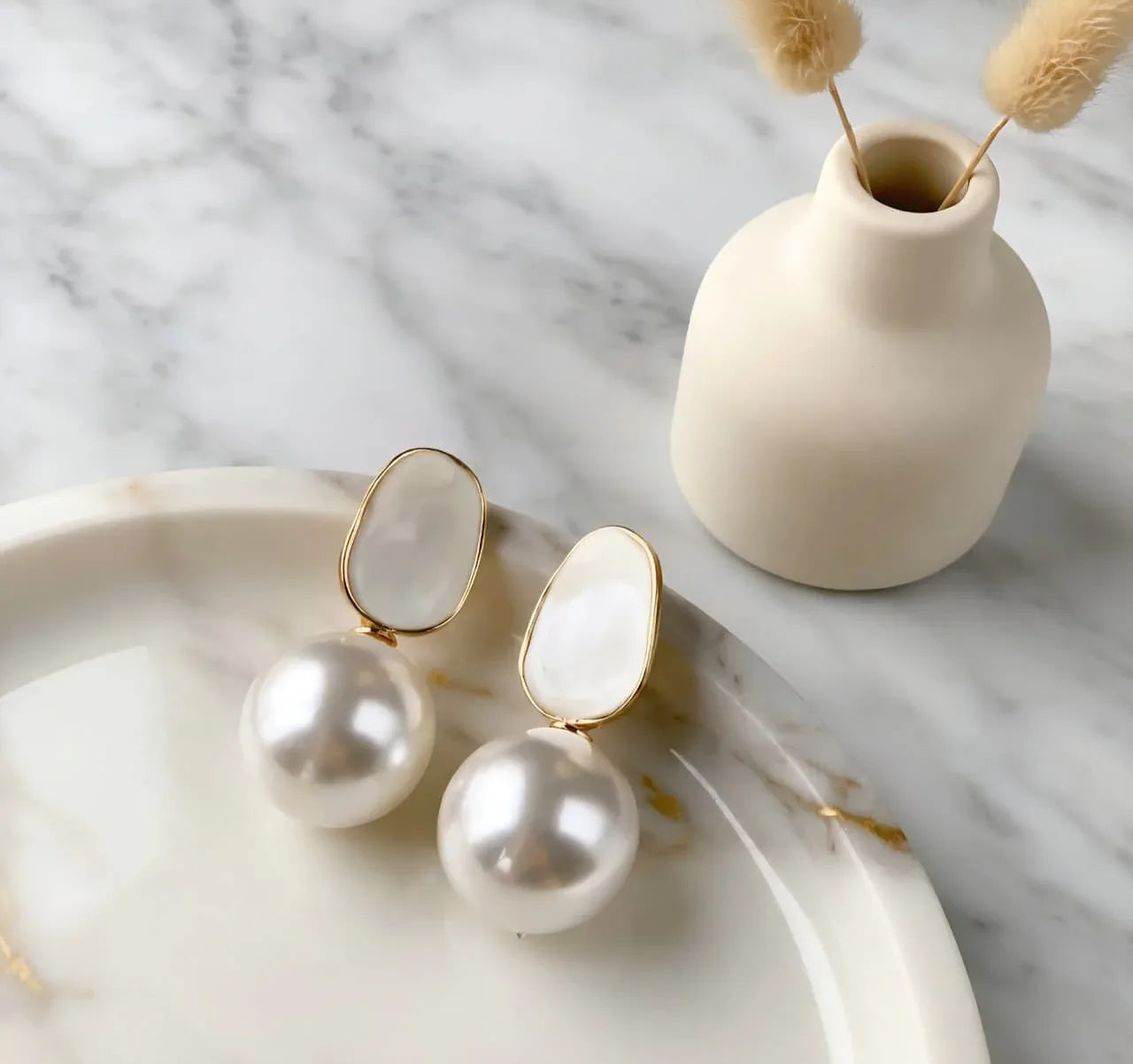 Pearl Drop Earrings