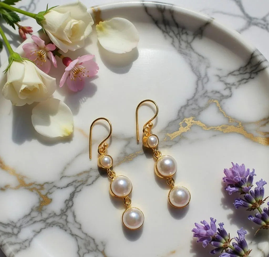 Pearl Drop Earring