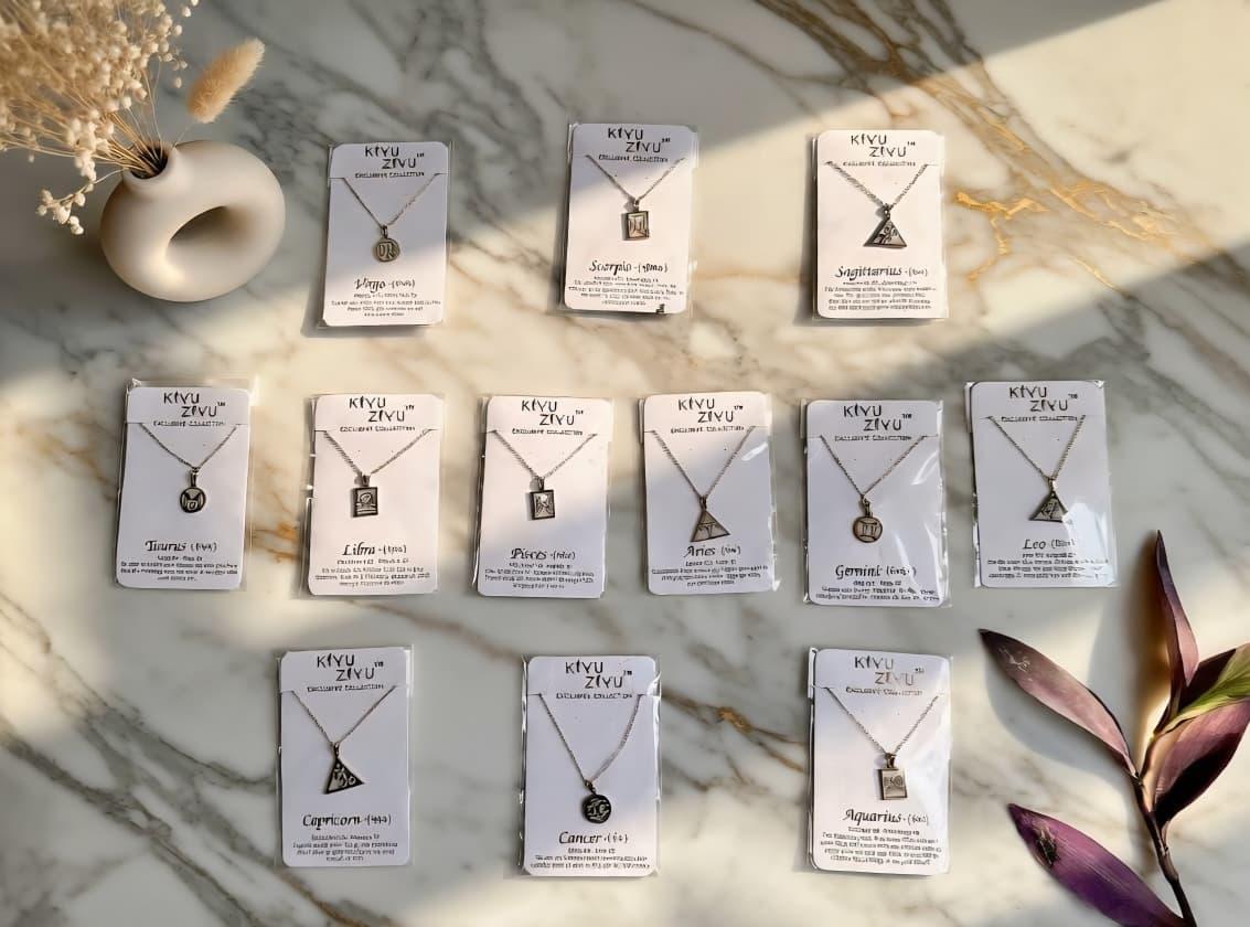 18k Zodaic Necklaces