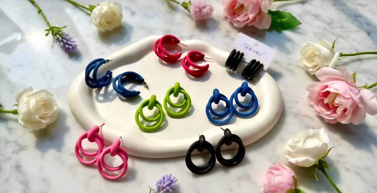 Matte C Hoops