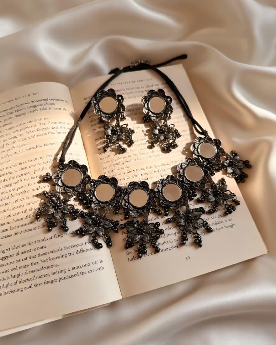 Radiant Cascade Necklace Set