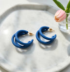 Matte C Hoops