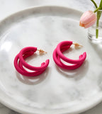Matte C Hoops