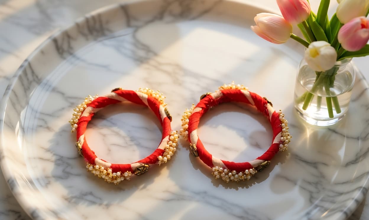 Beaded Handmade Bangles