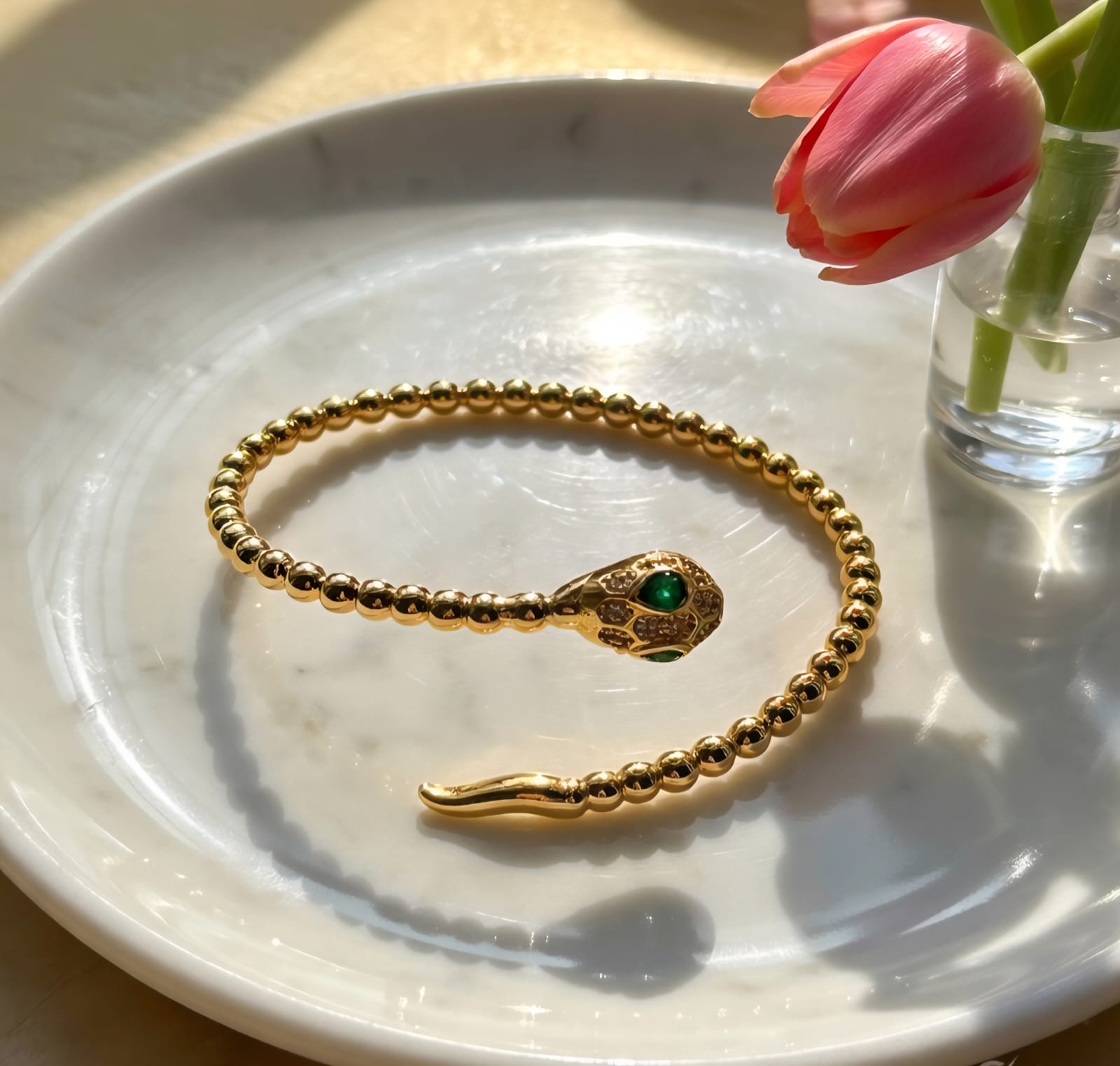Snake Headed Bracelet