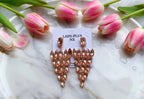 Glass Stone Earrings