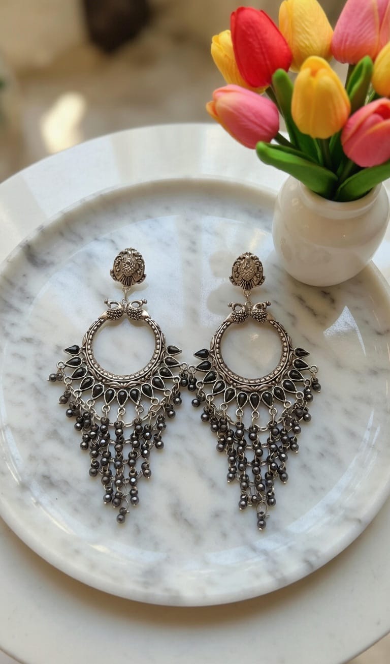 Gilded Patina Jhumka
