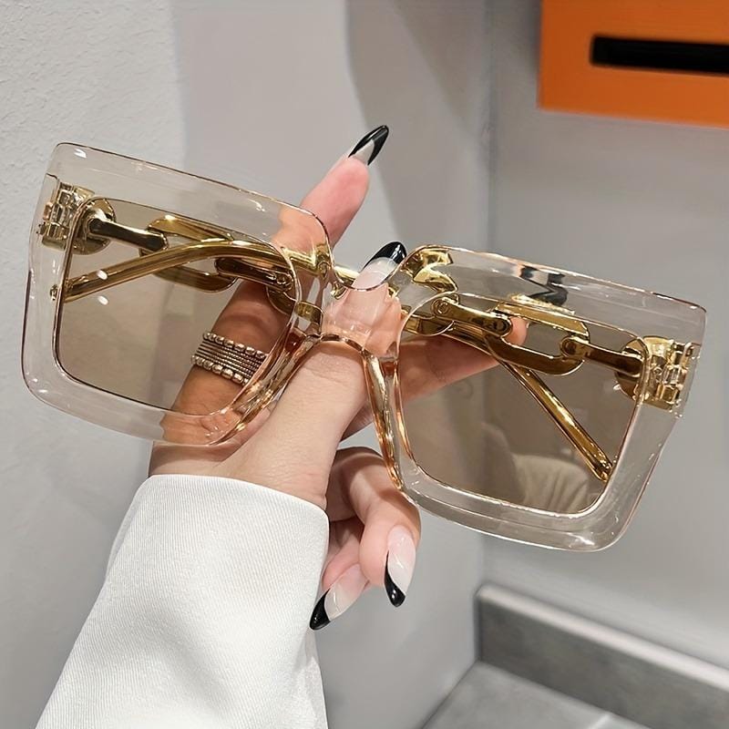 Square Chain Personalized Fashion Sunglasses