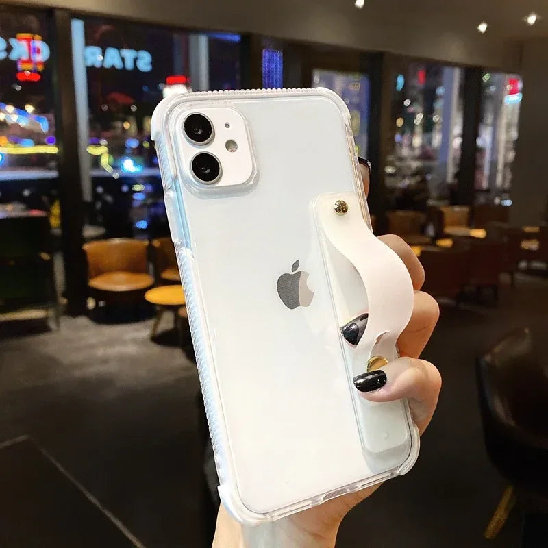 Transparent Anti-fall Mobile iPhone Protective Cover - Viexta