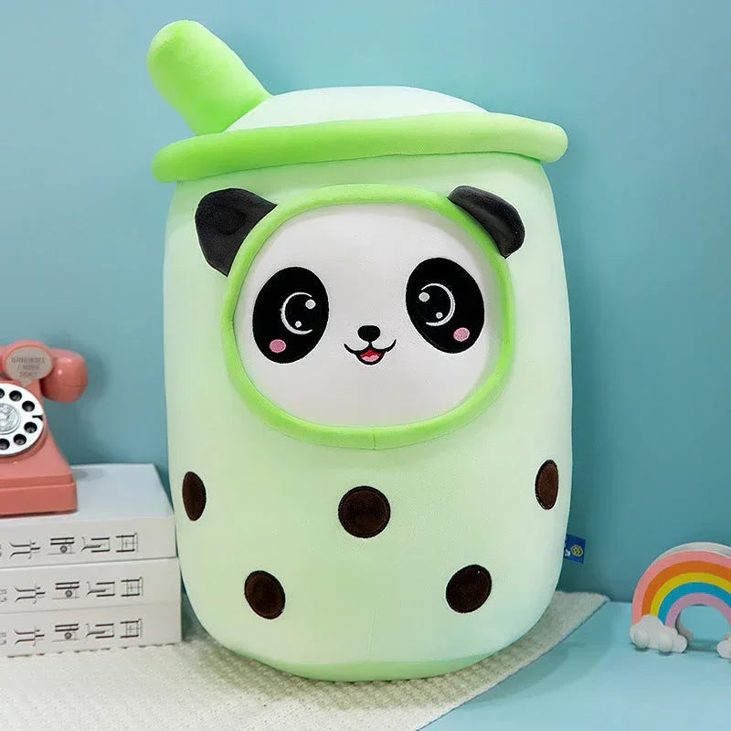 Emulational Fruit Milky Tea Cup Pillow Plush Toy - Viexta