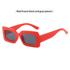 Retro Square Small-Frame Cross-Border Personalized Sunglasses