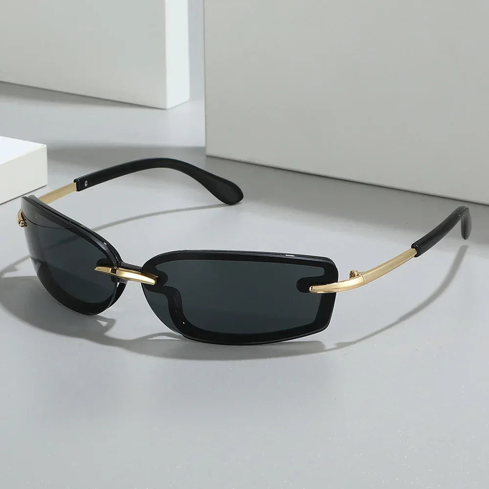 Square Candy-colored UV-protective Sunglasses - Viexta
