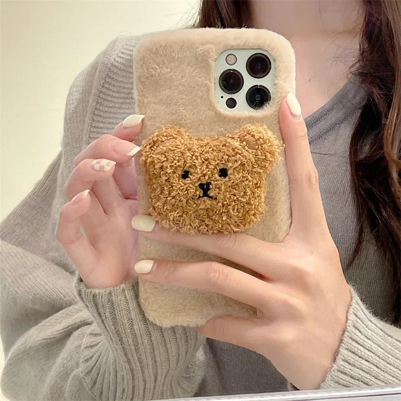 Plush Bear Model iPhone Case - Viexta