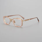 Plate B Titanium Business Retro Craft Glasses - Viexta