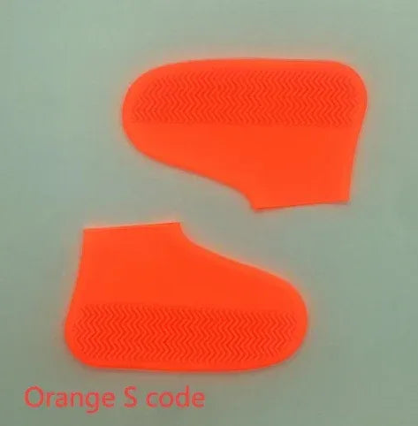 Men and women hiking slip wearable easy to carry silicone rain boots - Viexta