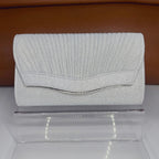 Dinner Flip Solid Color Clutch