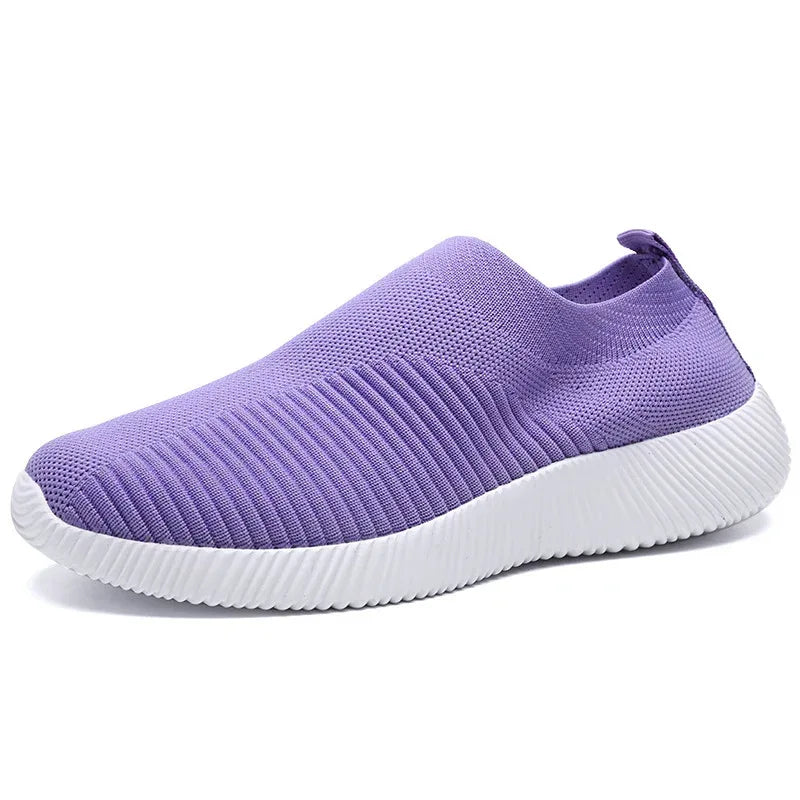 Flying Knit Casual Sneakers - Viexta