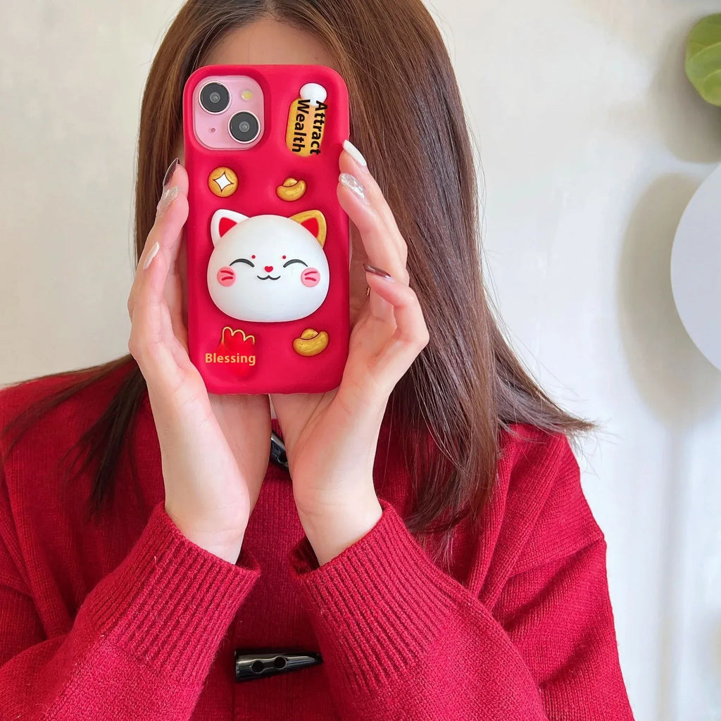 lucky-bracket-festive-new-year-iphone-case - Viexta