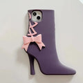 Oucai High Heel Bow Knot iPhone Case - Viexta