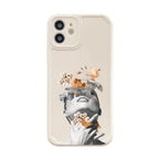 Abstract Flower Silicone iPhone case - Viexta